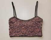 Smokey Purple Lace Cami Bralette