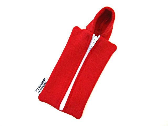 iPhone 5 Case / Samsung Galaxy 3 Case / Hoodie Case / Android Case (Red - White)