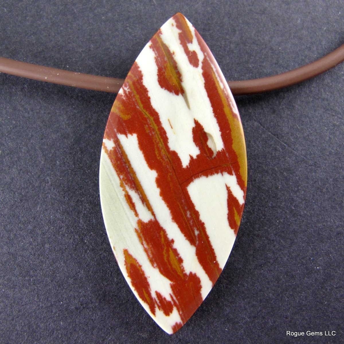 Owyhee Picture Jasper Designer Pendant Bead