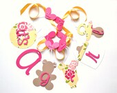 Baby shower banner pink and yellow it's a girl decorations by ParkersPrints on Etsy Il_170x135