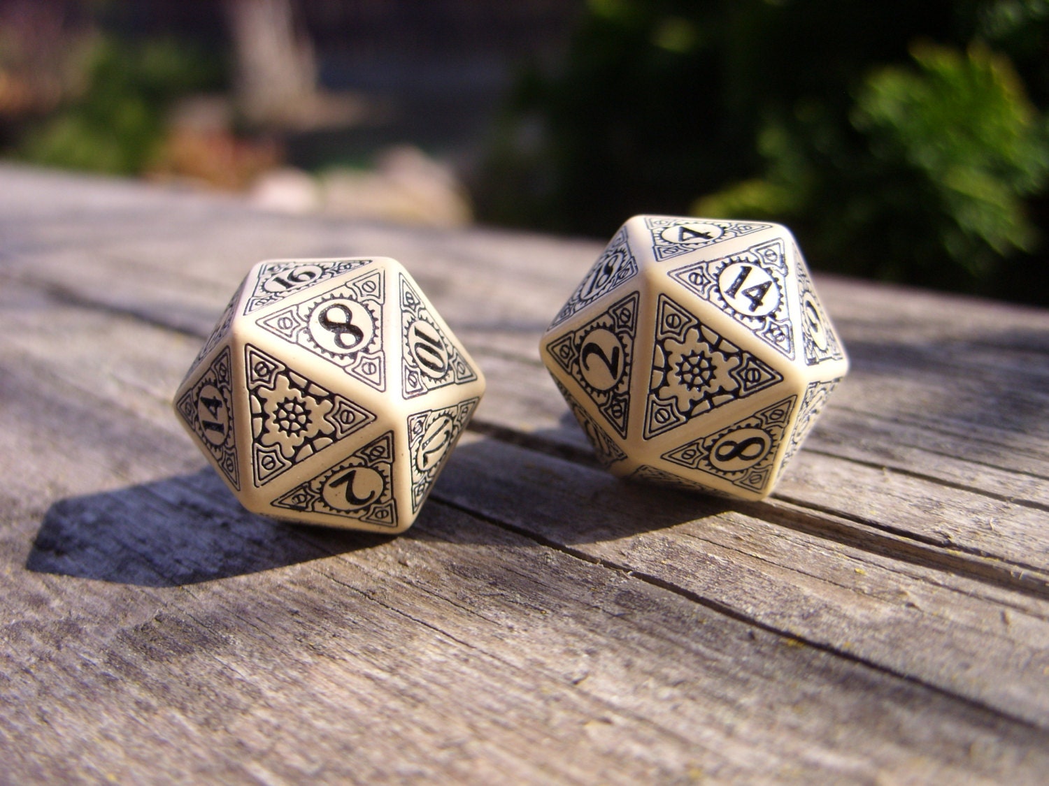 D20 steampunk dice cufflinks geek nerd rpg gamers wedding mens accessory business wear for men beige brown bronze neo victorian die