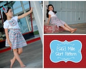 INSTANT Download SIG Millie Skirt Pattern eBook - Tween Youth size 6 to 14