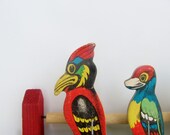 1920s Five Wise Birds Shooting Gallery Game