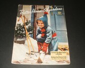 Vintage Better Homes and Gardens Magazine January 1941  - Retro Art Scrapbooking Paper Ephemera