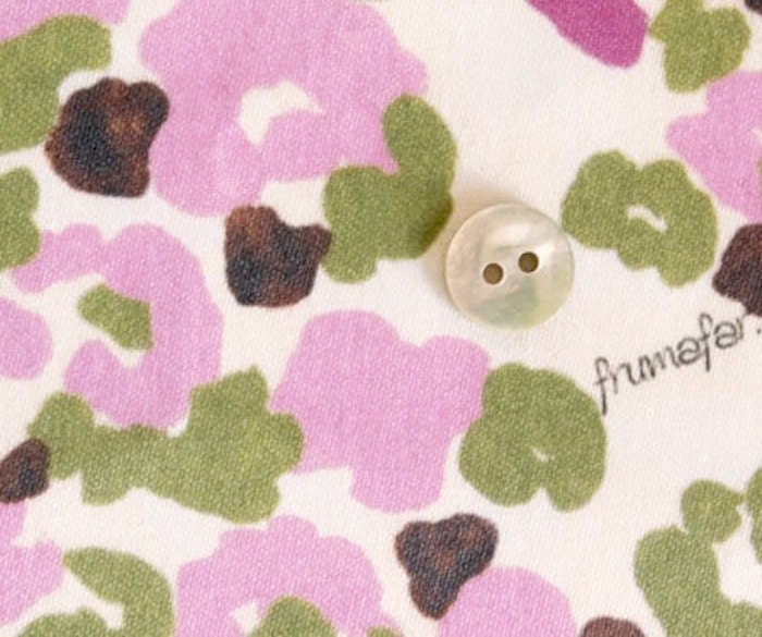 girl's camouflage - berry - Linen Cotton Canvas Fabric -