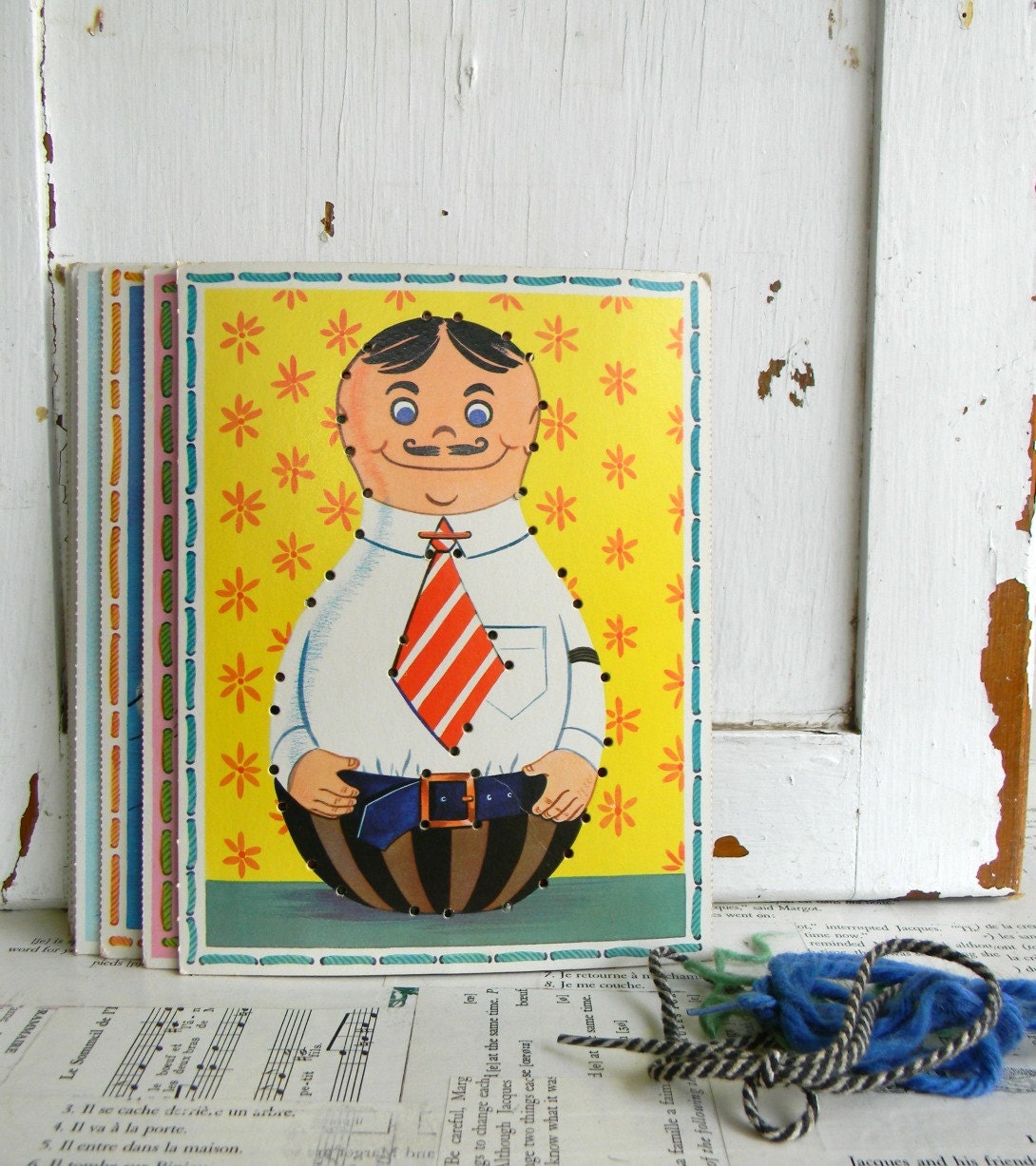 2 boxes of whitman sewing cards