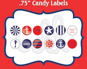 PRINTABLE PDF Nautical Theme Birthday/ Baby Shower DIY Candy Labels Il_170x135