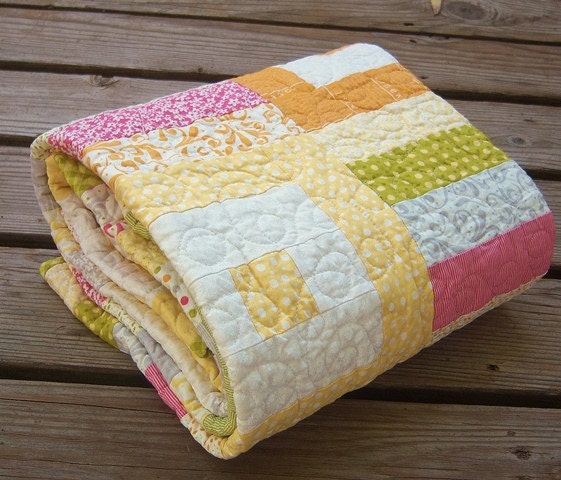Baby Quilt Crib-Toddler - Sunkissed