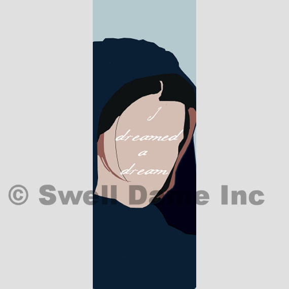 Fantine Les Miserables Bookmark Printable Digital