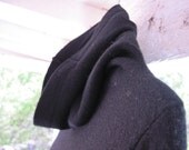 Magnificent Vintage Mid-60s BONNIE CASHIN Design 100% Lambswool Dress with Madonna Hood (((Make Offer)))