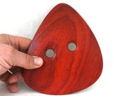 Pottery Tool, Large Padauk bowl Rib