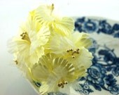 Pale Yellow Flowers Millinery Floral Bundle