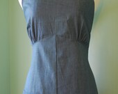 1940s 40s vintage style denim overalls     custom made S M