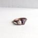 Amethyst Ring Pearl Ring Birthstone Ring Gemstone Ring Cocktail Ring Copper Purple Lilac Violet Crystal Artisan Handmade
