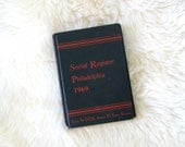 SOCIAL REGISTER book PHILADELPHIA 1969 hc