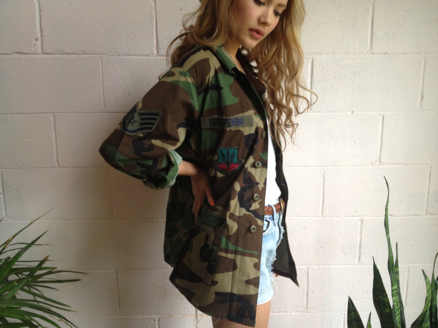Vintage Camouflage Jacket