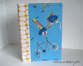 Bikes and Mopeds notebook cover