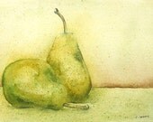 Pear Art Still Life Painting For Sale