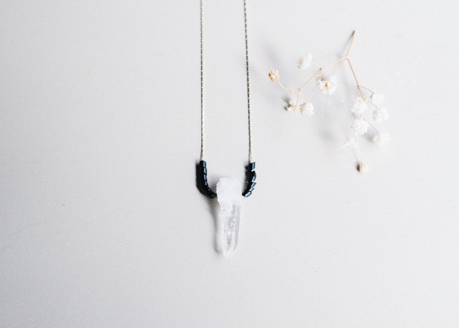 Black & White necklace
