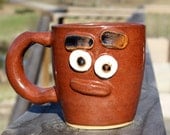 NEW. Puzzled Coffee Mug. Confused Morning Coffee Cup