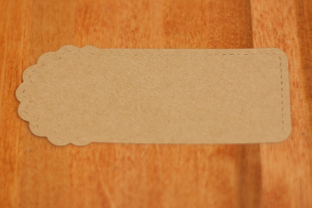 Kraft Paper Tags - Set of 50