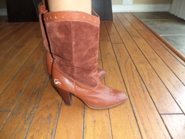 CLOSING SALE vintage Distressed vtg boots 7.5m
