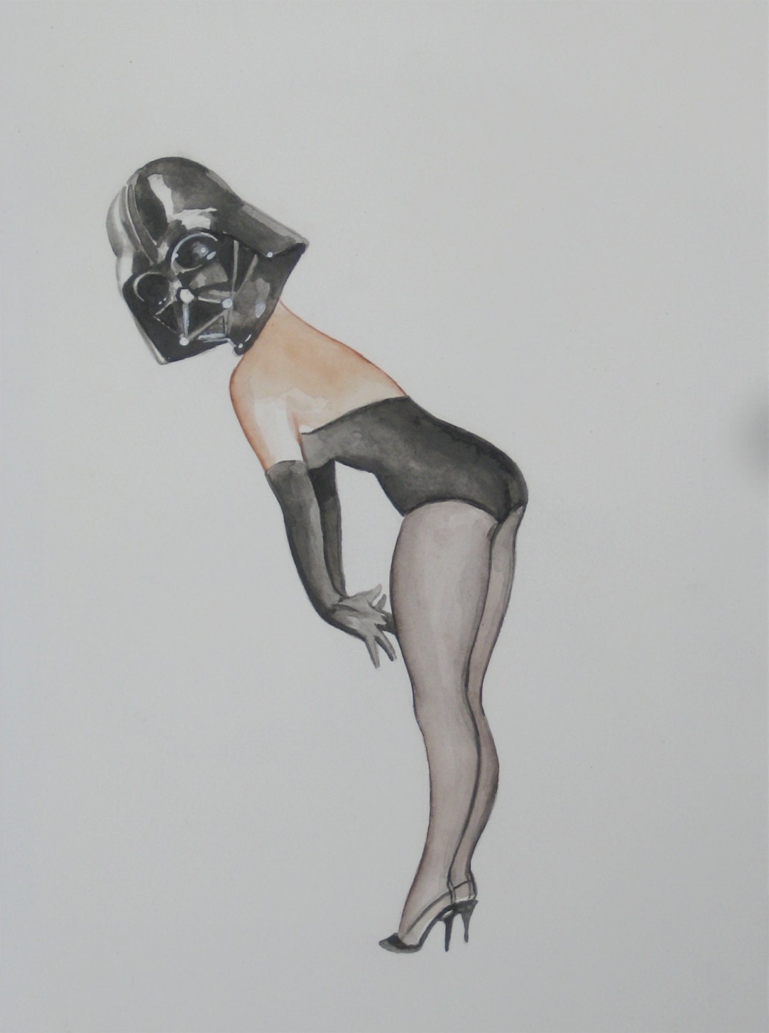 Darth Vader pinup