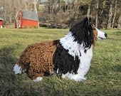 Sheltie or Collie PDF Crochet Pattern - Digital Download