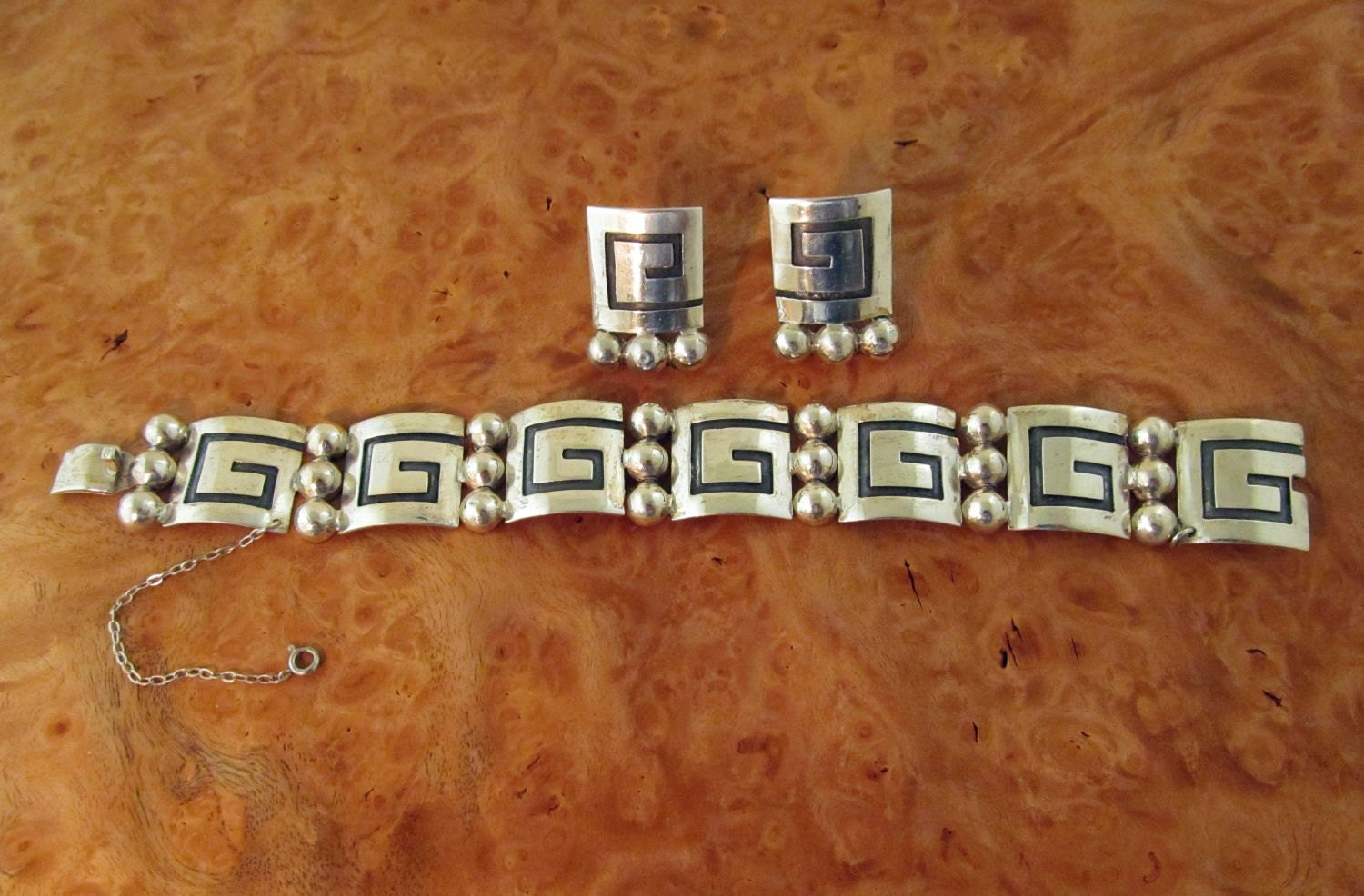 Taxco Beto Bracelet Earrings Set