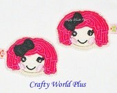 LaLaloopsy Hair Clip,LaLaloopsy Hair Clip,Hair Clippie,Crumb Sugar Cookie Hair Clippie,SummerClippie, Non Slip Clippie,LaLa loopsy Inspired