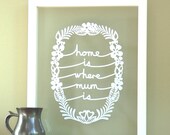 Home is where MUM/MOM Is - Papercut