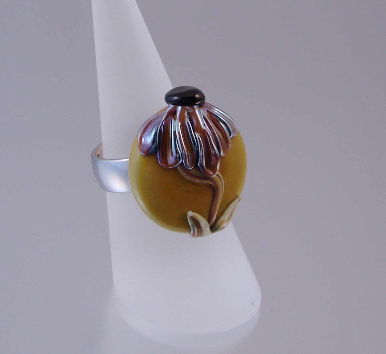Changeable Ring Topper - Metallic Wasabi