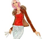Fashion Illustration- Pop Art