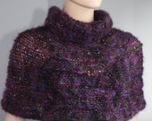 Hand Knitted   Capelet  - Holiday Fashion