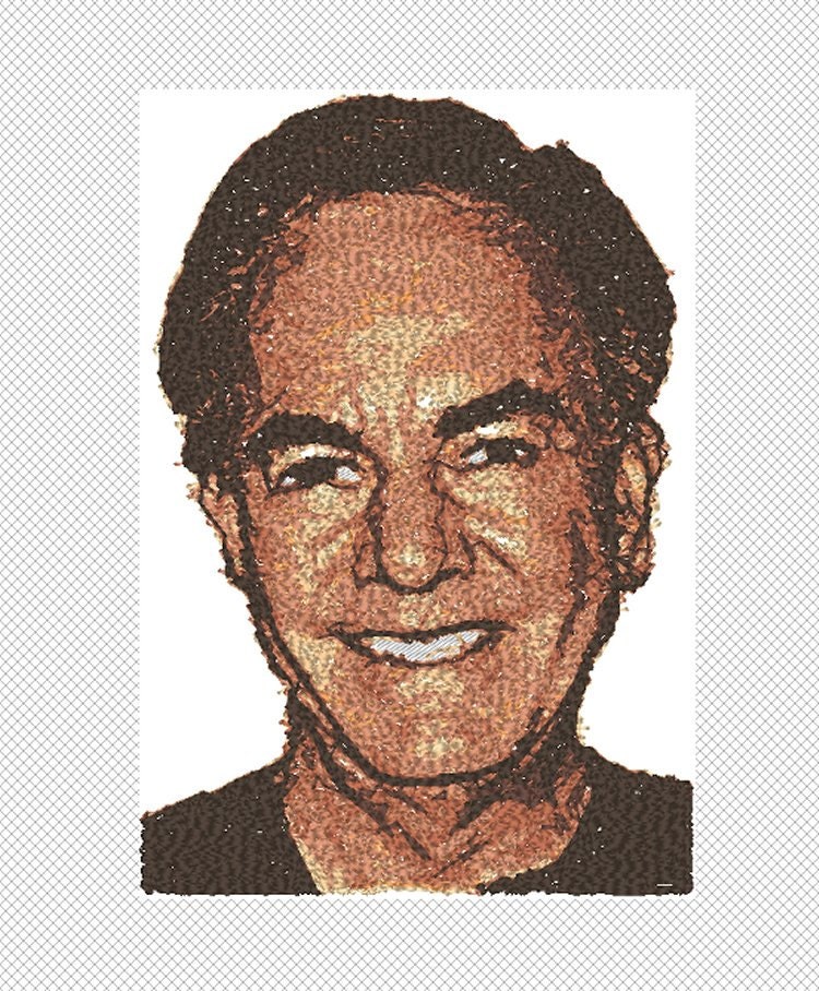 Neil Diamond Needlecraft Embroidery Thread Art  Machine Embroidery Design File for 5x7 hoop multiple formats