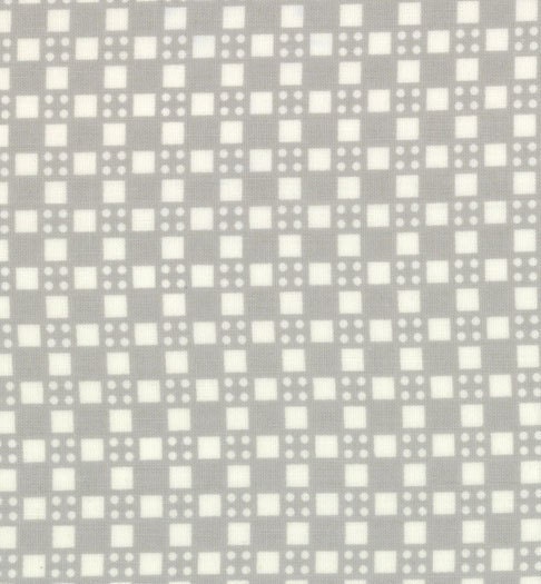 Happy Go Lucky by Bonnie and Camille for Moda Fabrics, Skip Gray 1/2 yard total