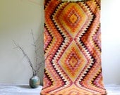 Vintage Turkish Handwoven Kilim Rug