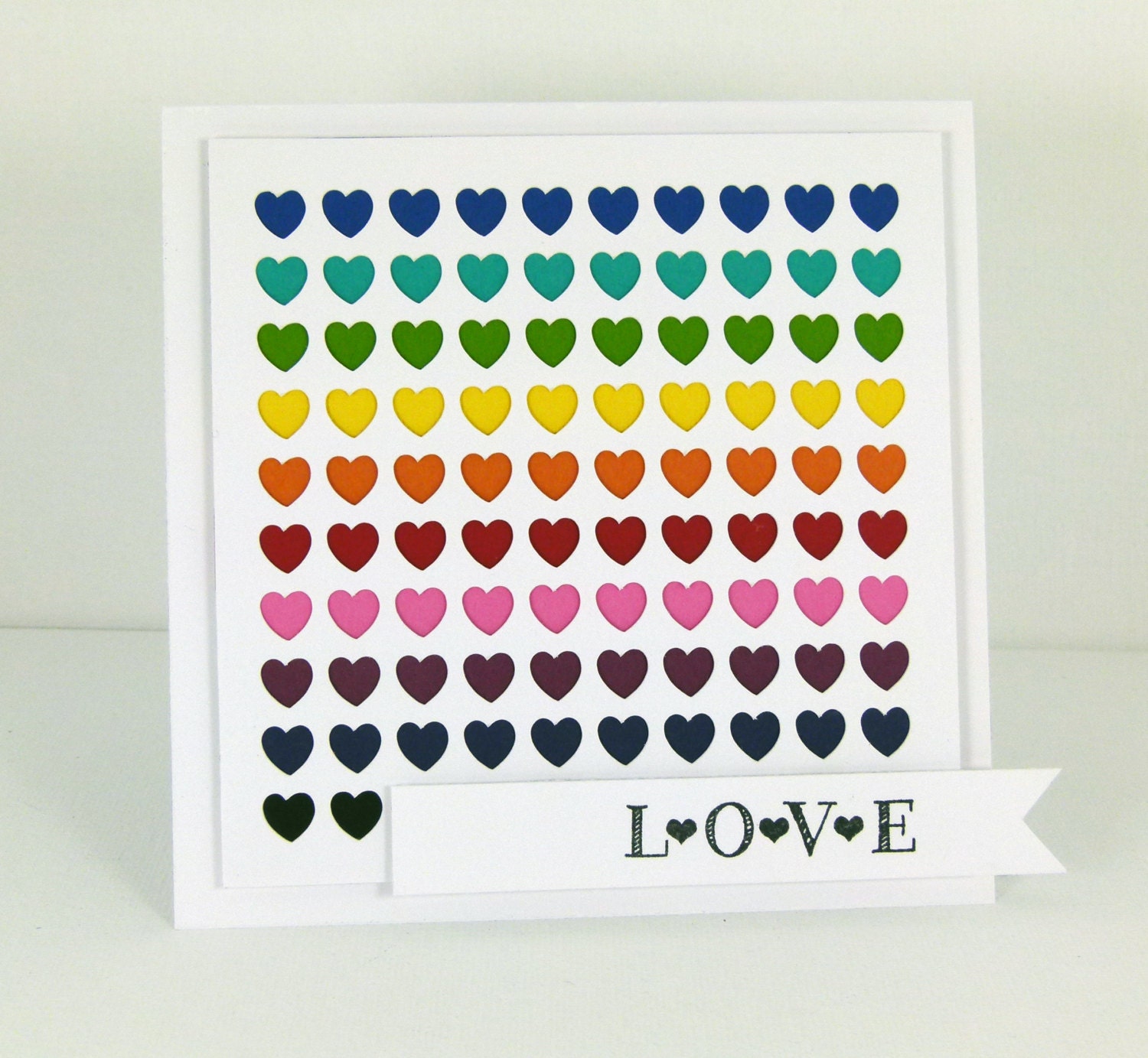 Rainbow Love Card