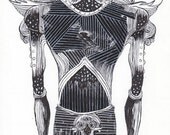 Warrior Armor Original Illustration