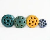Collection of VIntage Ceramic Flower Frogs