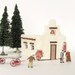 The Cowboy Church of Marfa Texas - American Heritage Series - Handmade Miniature Adobe Building - HO Scale Model