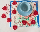 Kitchen Decor Crochet Heart Garland - Made to Order