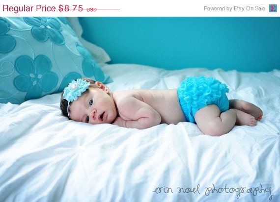 MEMORIAL DAY SALE Ruffle Baby Bloomers - Chiffon Ruffle Bum - Great Photo Prop -
