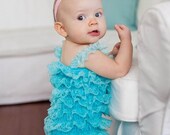 MEMORIAL DAY SALE Lace Baby Romper - Other Colors Available
