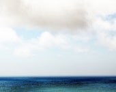 Modern  Landscape Photography  Minimalist Seascape California Coast 11x14  inches