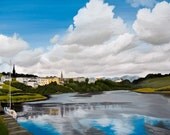 Waterscape Painting - Clifden Bay Ireland - 30 X 40 Oil
