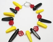 Yellow Daggers Tribal Bracelet
