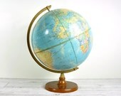 Vintage 1950s Crams Imperial World Globe