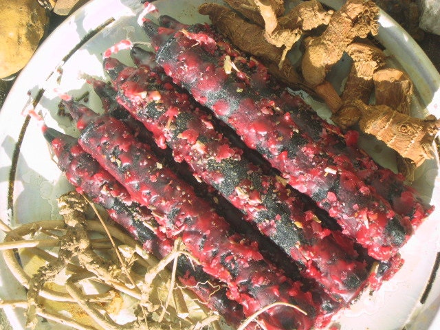 GTFB Twisting Candle-Voodoo-Hoodoo-Witchcraft-Wicca-Loaded and Dressed to Get Things Back To Good