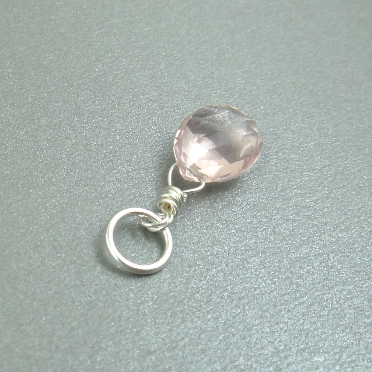 Rose Quartz Charm
